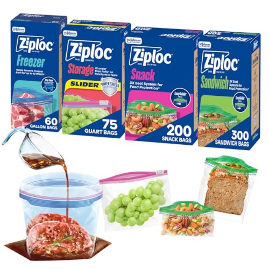 Food Storage Variety Pack - Brand 635 Count Food Storage and