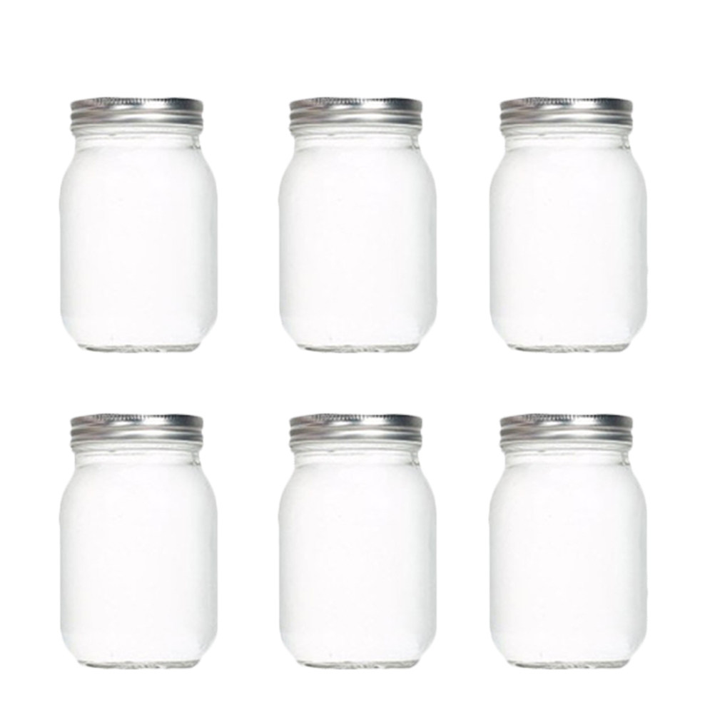 Food Storage Glass Round - 6Pcs Round Glass Food Storage Containers