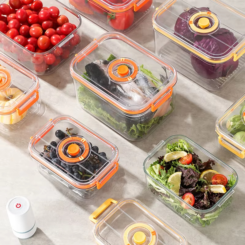 Food Storage Vacuum - Vacuum Fresh-keeping Box Refrigerator Sealed Canister