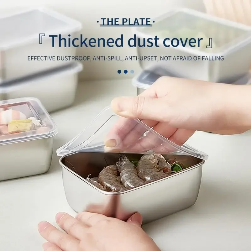 Stainless Steel Food Storage C – обзор и цена Food Storage Stainless Steel Containers