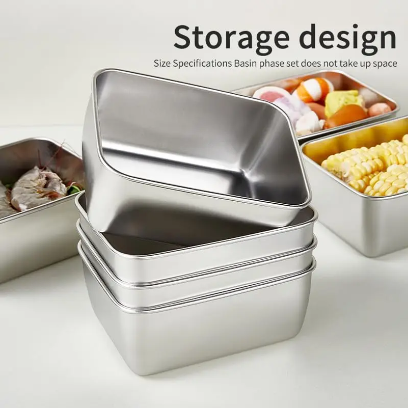 Stainless Steel Food Storage C – обзор и цена Food Storage Stainless Steel Containers