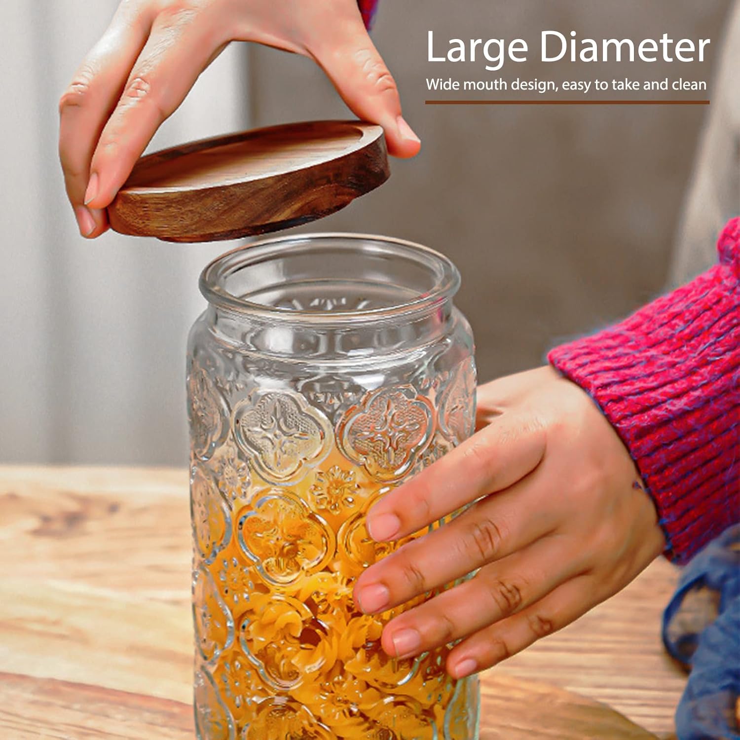 35oz/1000ml Glass Storage Jars – обзор и цена Food Storage Jars