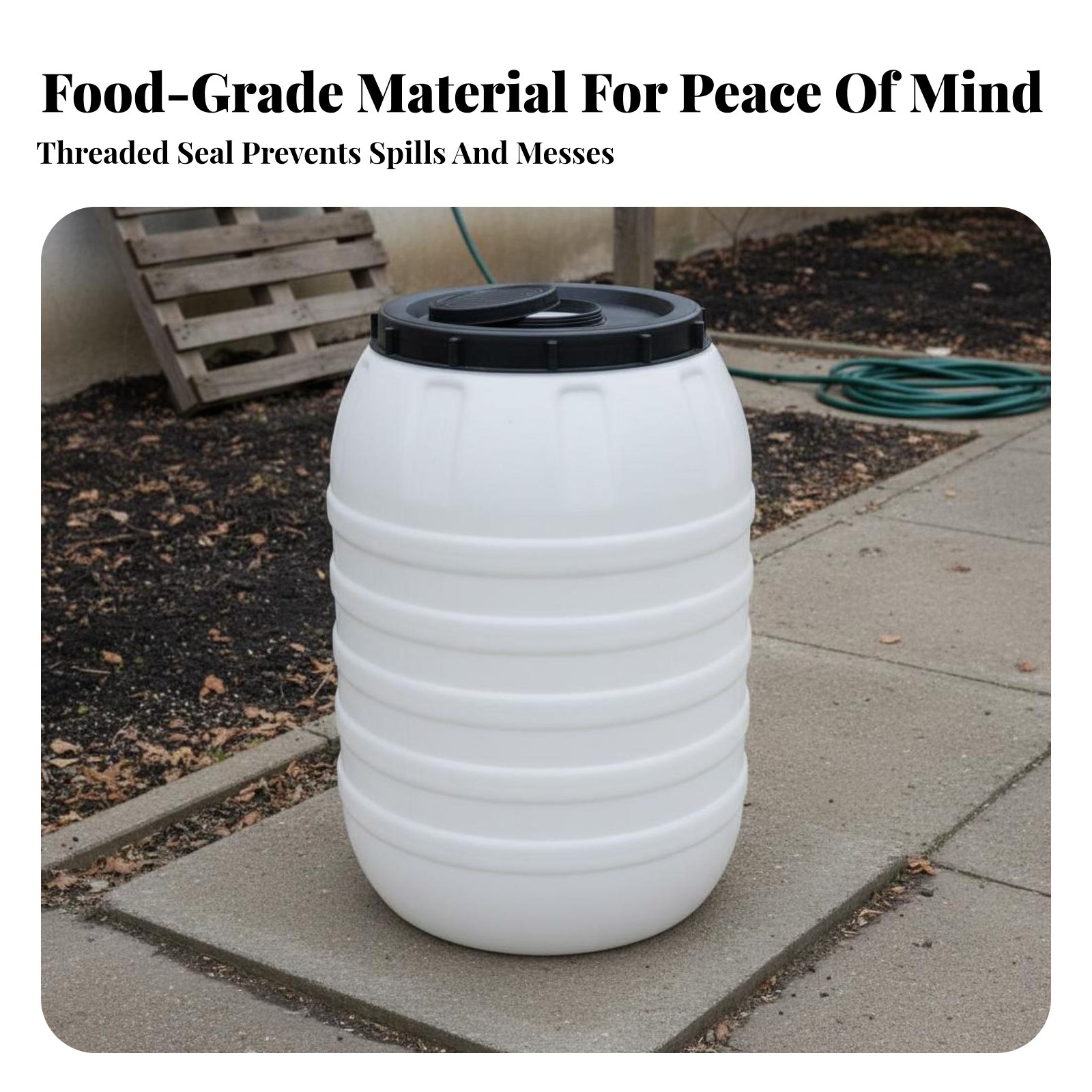 Food Grade Plastic Barrel Airt – обзор и цена Food Storage Is