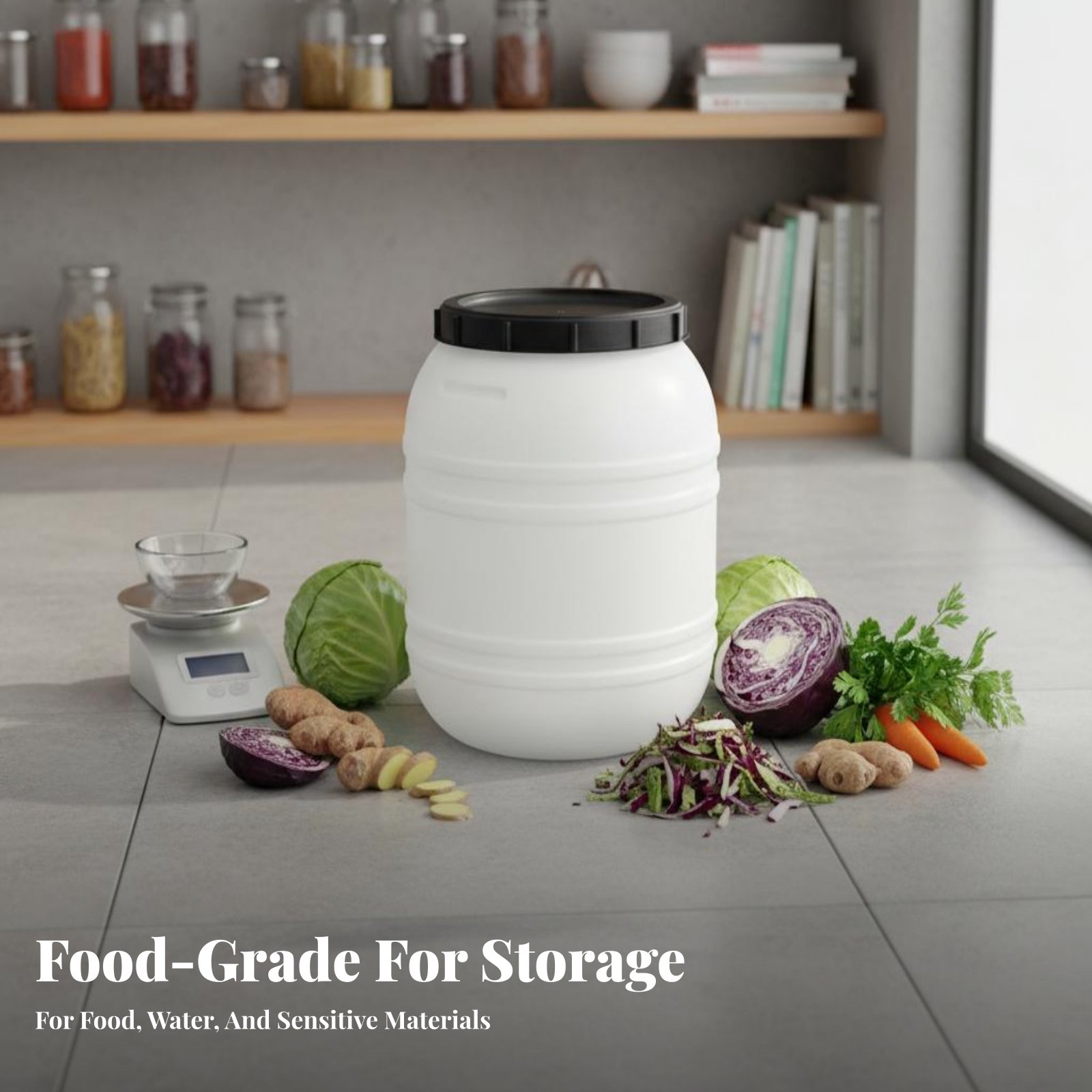 Food Grade Plastic Barrel Airt – обзор и цена Food Storage Is