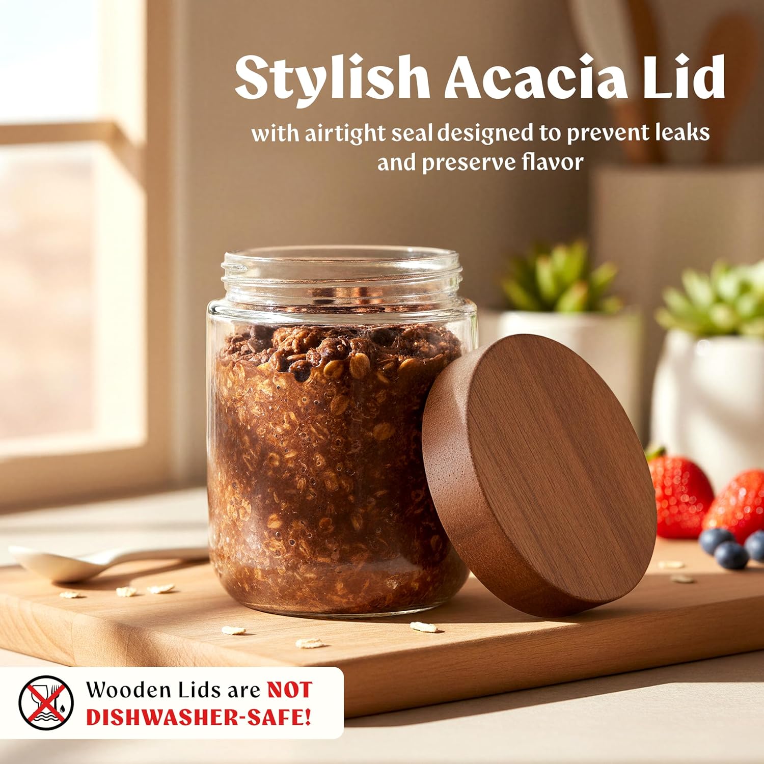 Overnight Oats Containers with – обзор и цена Food Storage Jars
