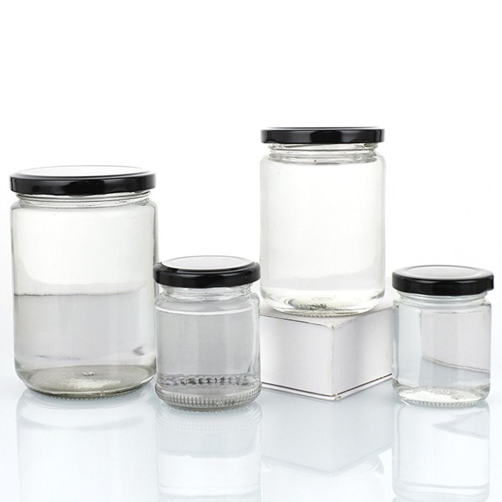 1Pcs with Black Airtight Lids  – обзор и цена Food Storage Glass Round