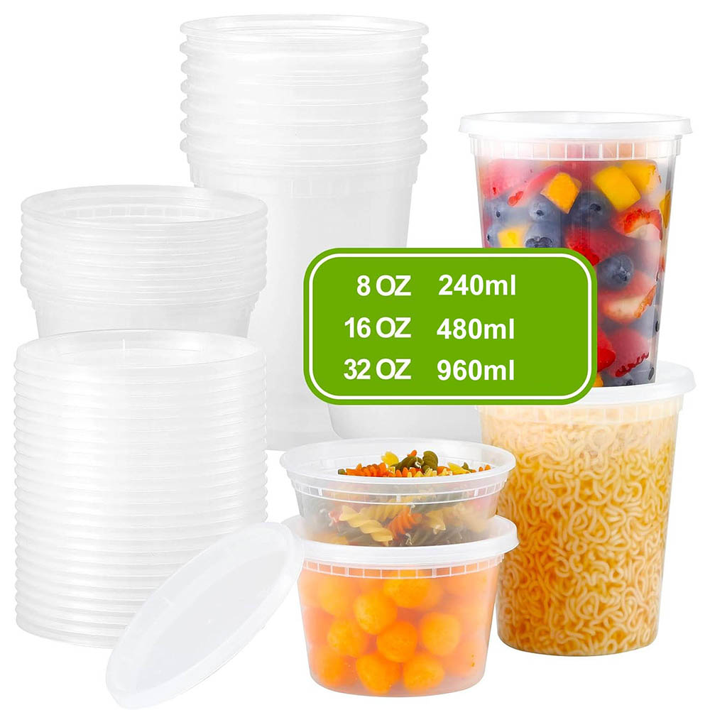 Plastic Deli Food Containers W – обзор и цена Food Storage Variety Pack