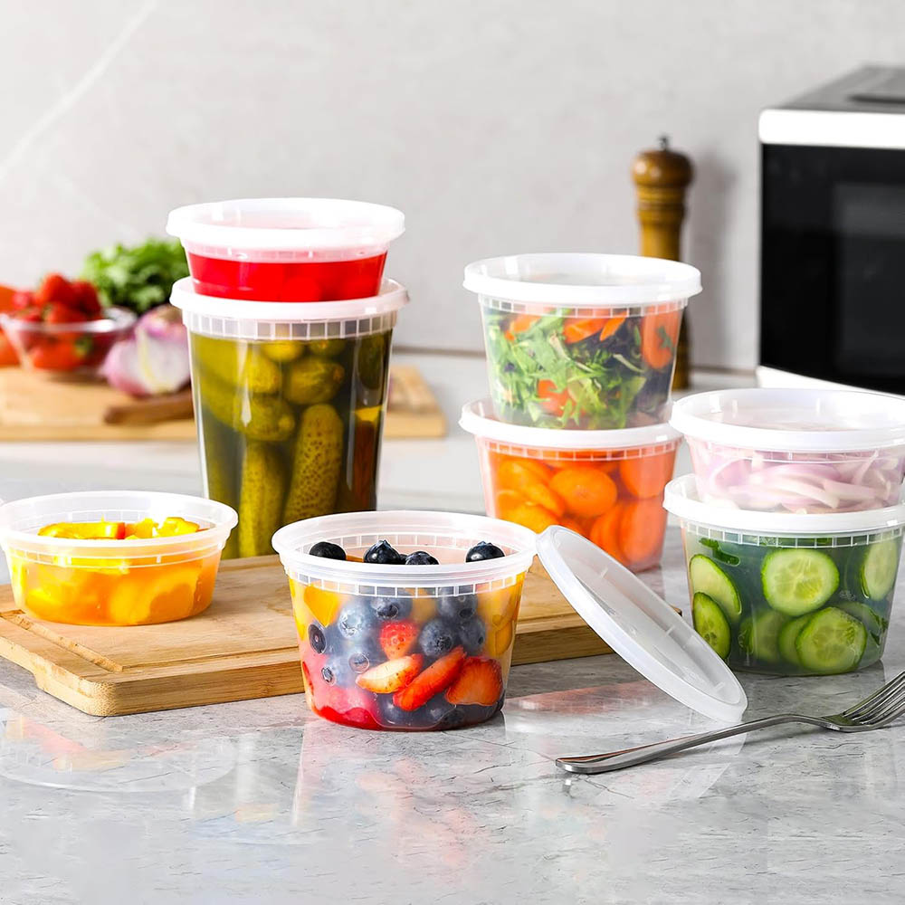 Plastic Deli Food Containers W – обзор и цена Food Storage Variety Pack