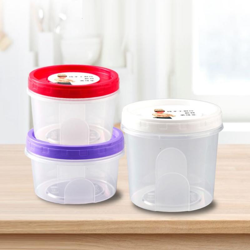 【HG】4 Pcs Round Food Fresh Kee – обзор и цена Food Storage Glass Round