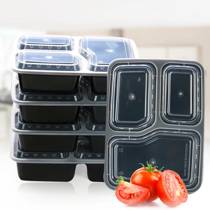 7 Pack 3 Compartment Meal Prep – обзор и цена Food Storage Oven Safe