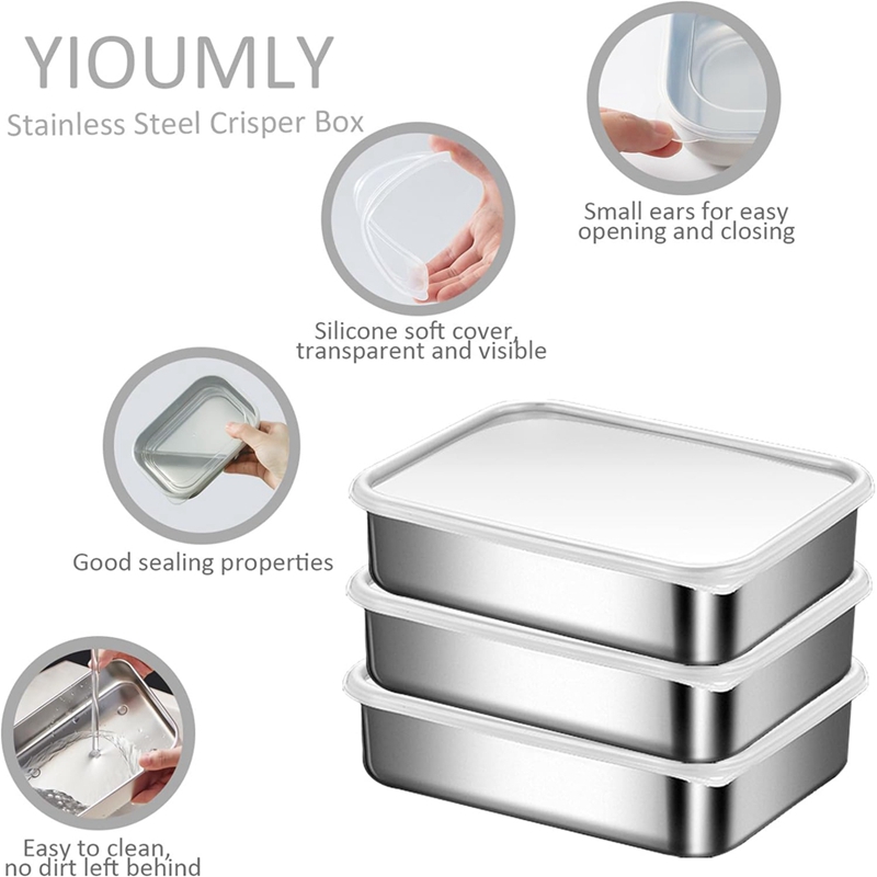 Stainless Steel Containers for – обзор и цена Food Storage Containers