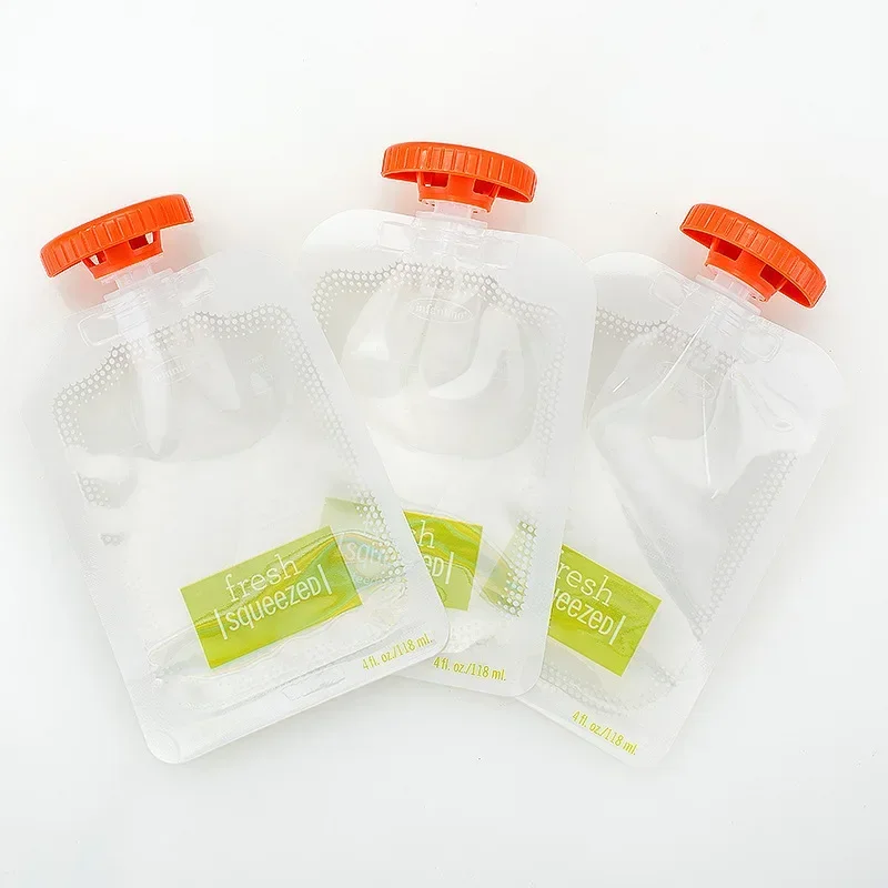 10Pcs Baby Food and Juice Box  – обзор и цена Food Storage Silicone Bags