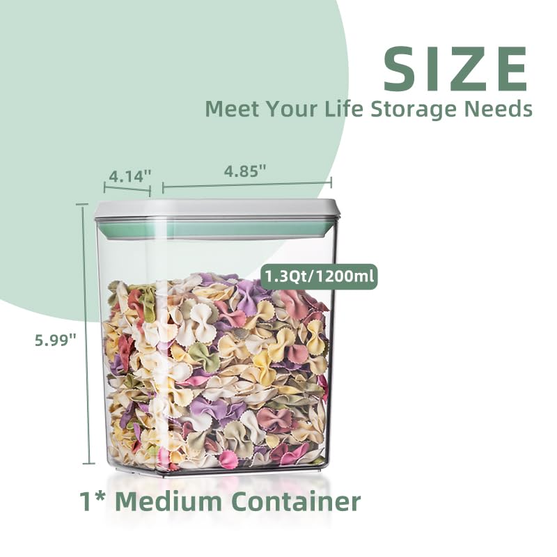 Ankou 3Pcs 1.2L Pop Airtight F – обзор и цена Food Storage Containers