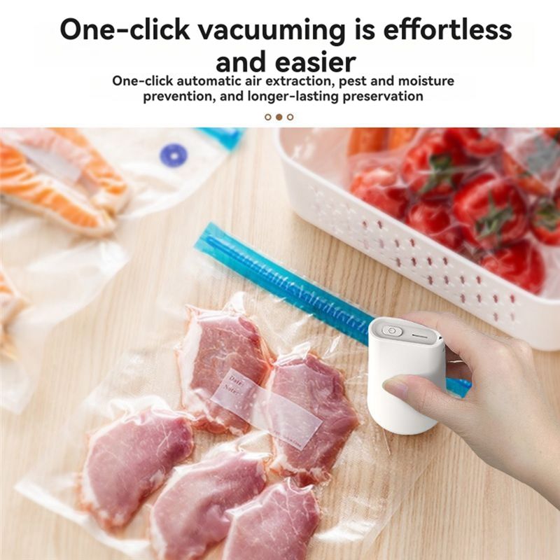 ABBY-Electric Handheld Vacuum  – обзор и цена Food Storage Vacuum
