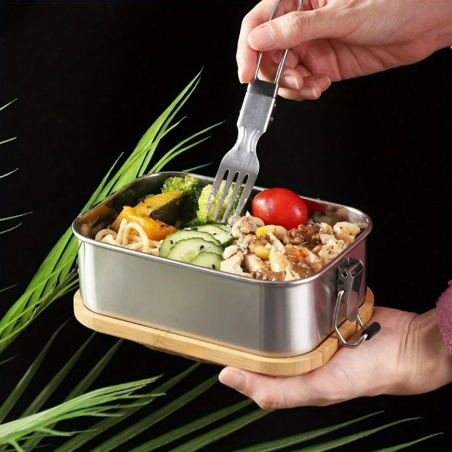 New 304 stainless steel bamboo – обзор и цена Food Storage Oven Safe