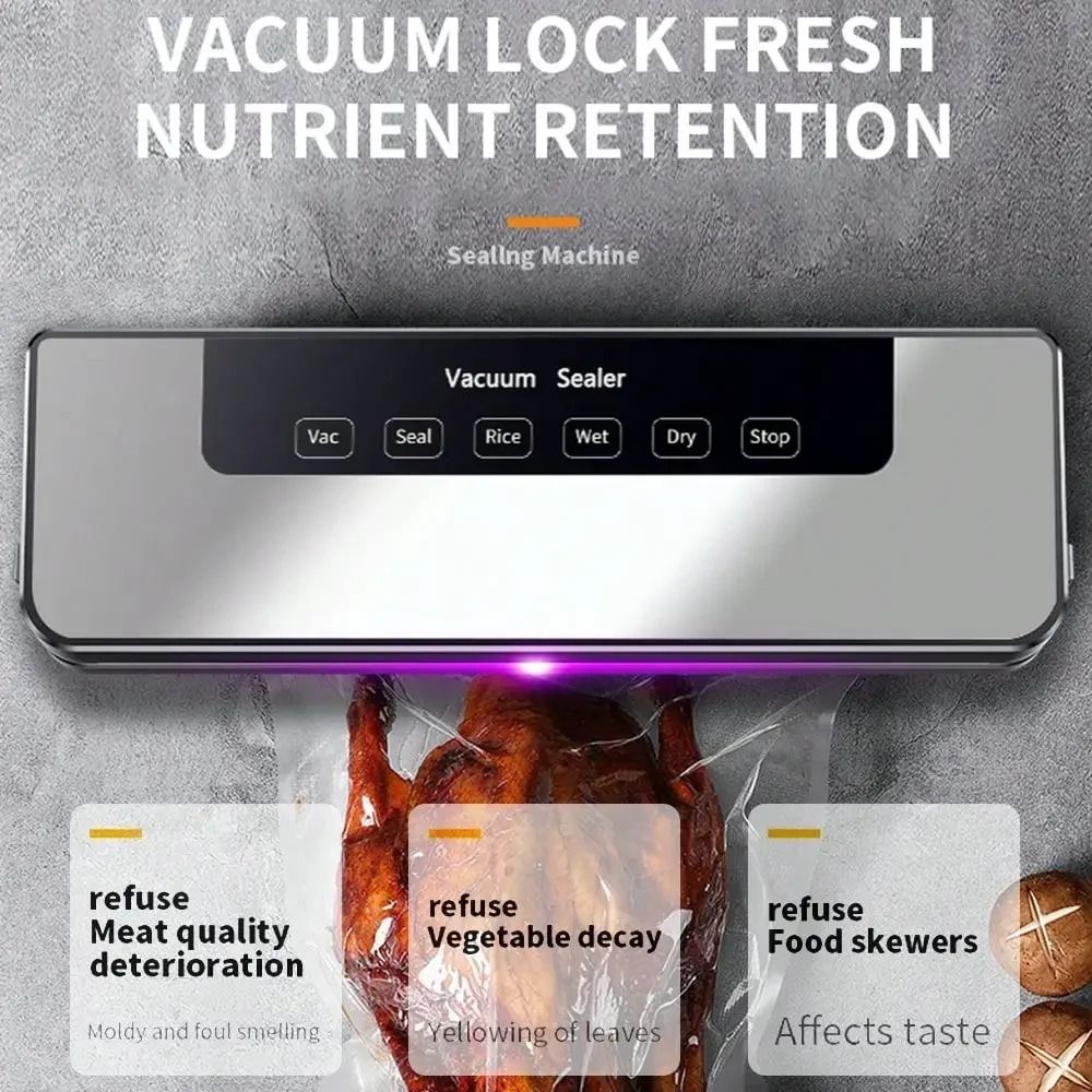Touch Button Electric Vacuum S – обзор и цена Food Storage Vacuum