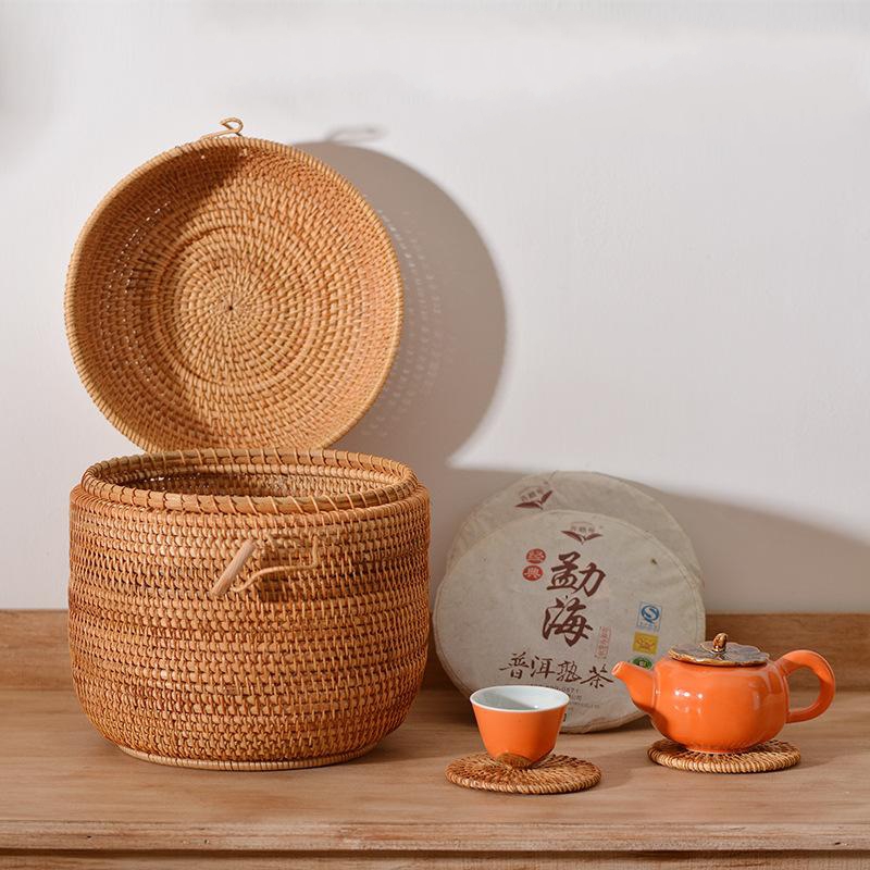 Handwoven Rattan Tea Storage B – обзор и цена Food Storage Oven Safe