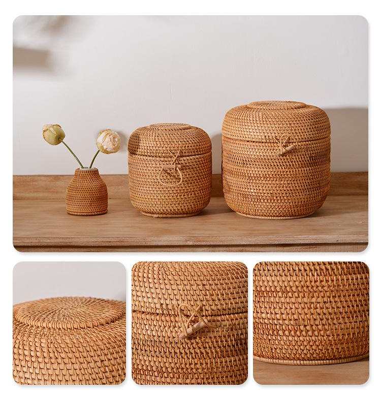 Handwoven Rattan Tea Storage B – обзор и цена Food Storage Oven Safe