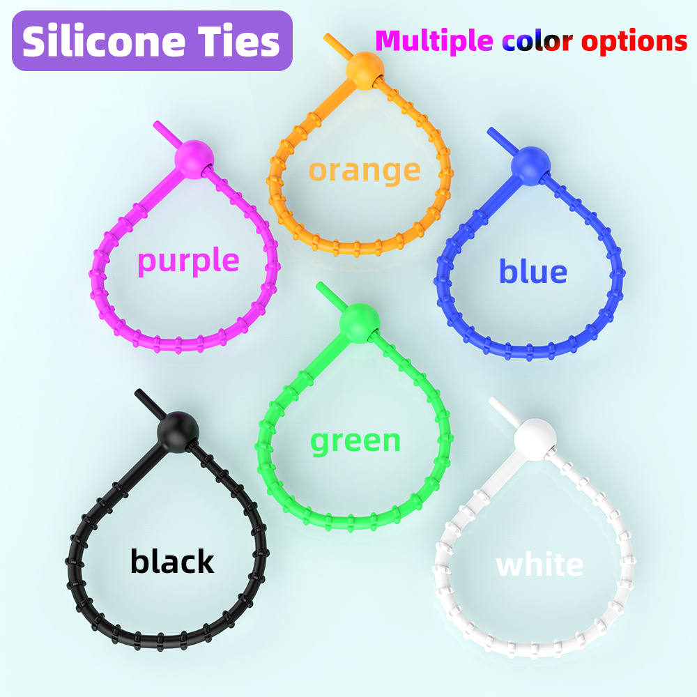 Silicone Reusable Cable Wire O – обзор и цена Food Storage Silicone Bags