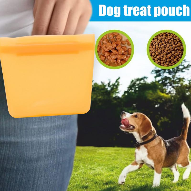 Silicone Dog Treat Bag Outdoor – обзор и цена Food Storage Silicone Bags