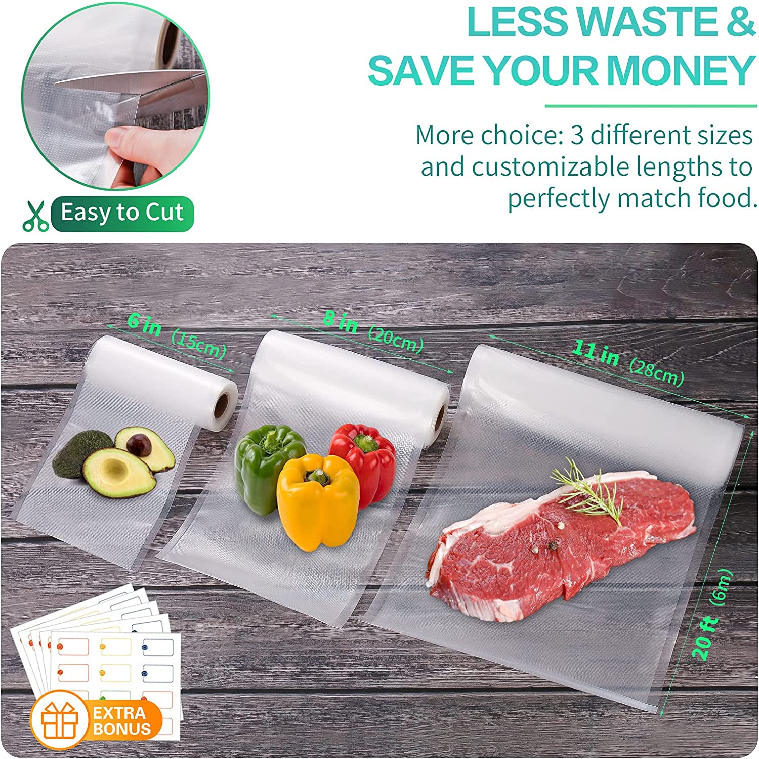 Kitchen Bags For Vacuum Food V – обзор и цена Food Storage Vacuum