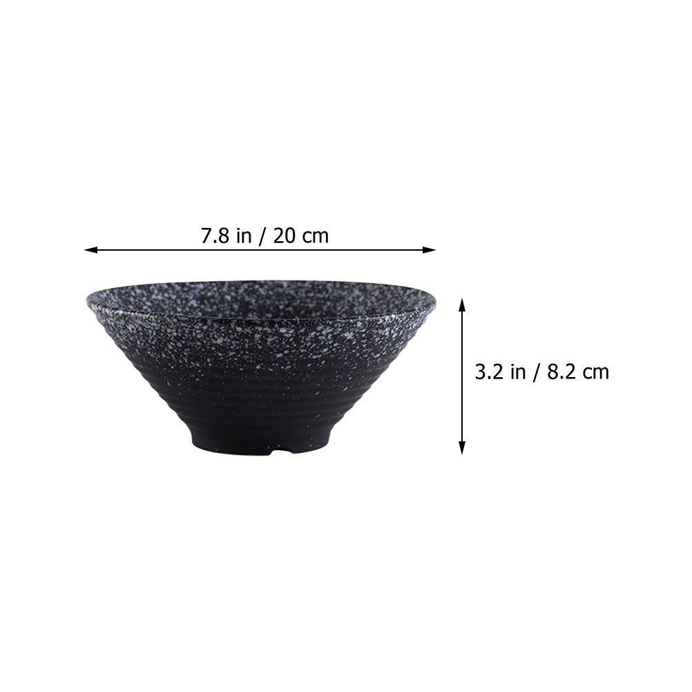 1Pcs Ceramic Ramen Bowl Black  – обзор и цена Food Storage Restaurant