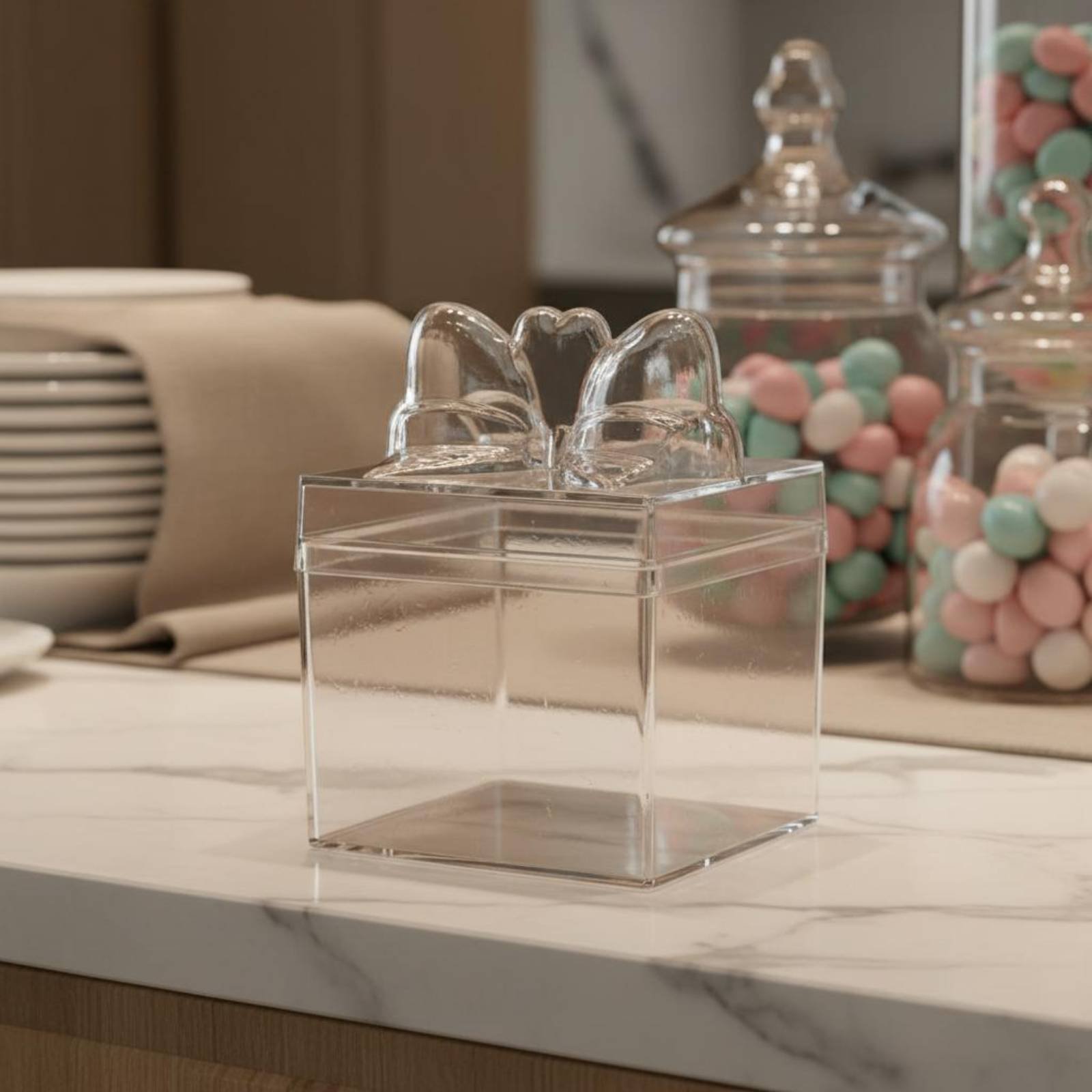 Clear Plastic Candy Box with R – обзор и цена Food Storage Containers