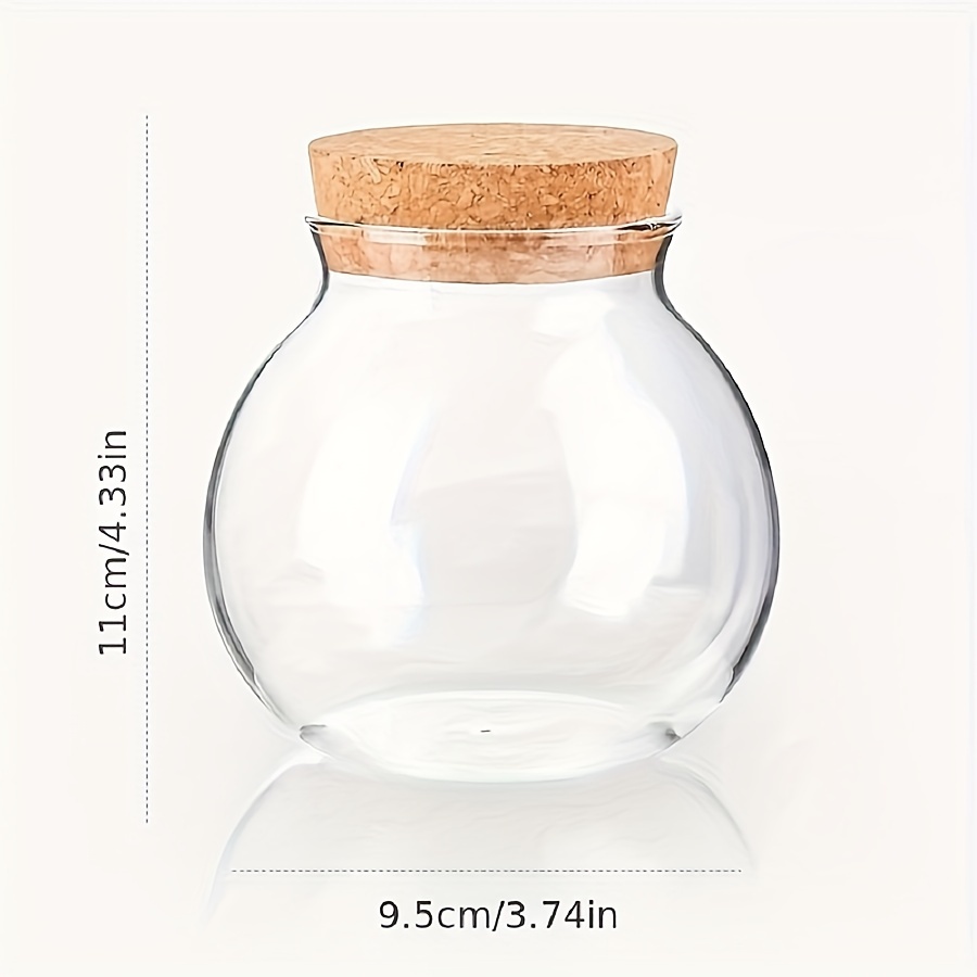 500ML Clear Glass Storage Cani – обзор и цена Food Storage Glass Round