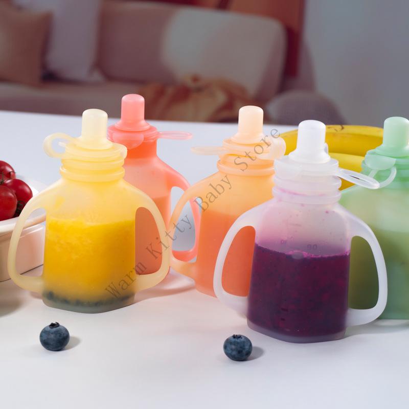 110ml Reusable SIlicone Baby B – обзор и цена Food Storage Silicone Bags