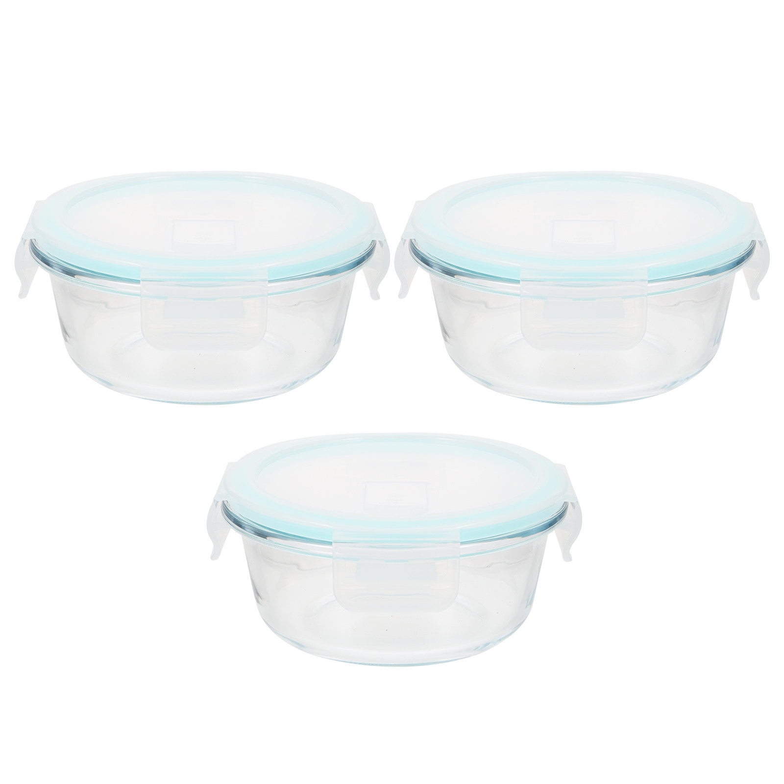 3Pcs Round Food Storage Contai – обзор и цена Food Storage Glass Round