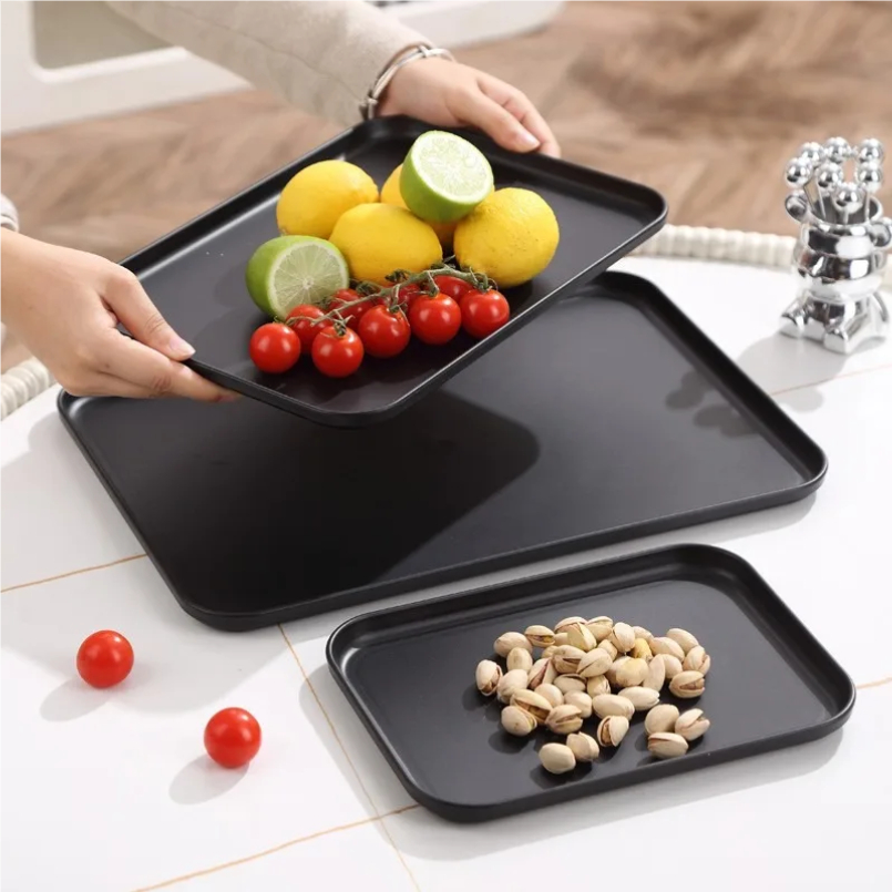 Heavy-Duty Black Rectangular S – обзор и цена Food Storage Restaurant