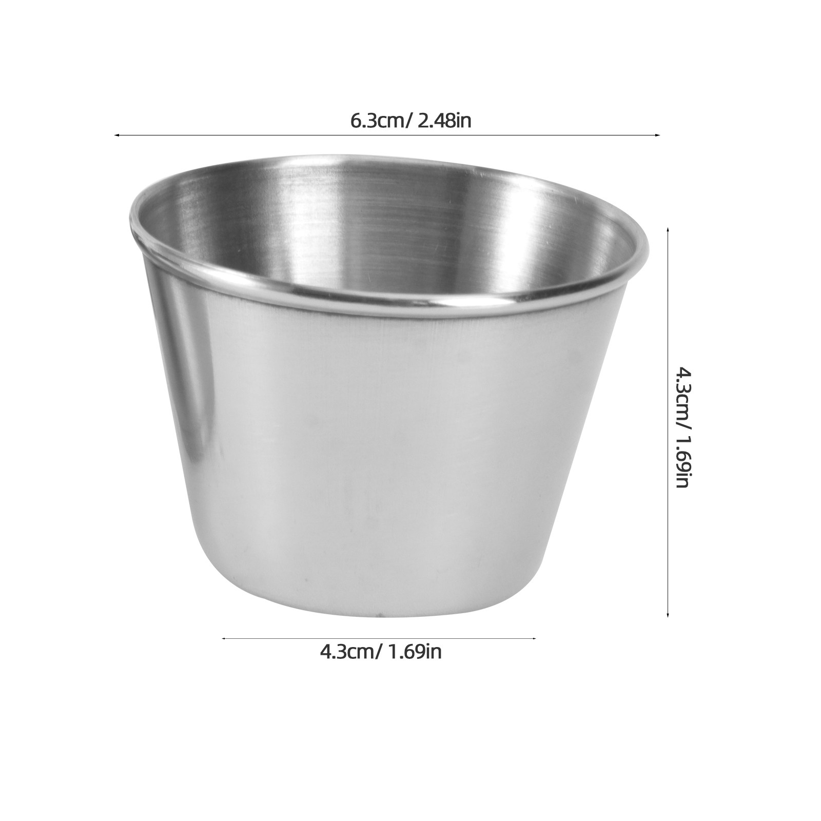 1Set Stainless Steel Sauce Cup – обзор и цена Food Storage Temperature