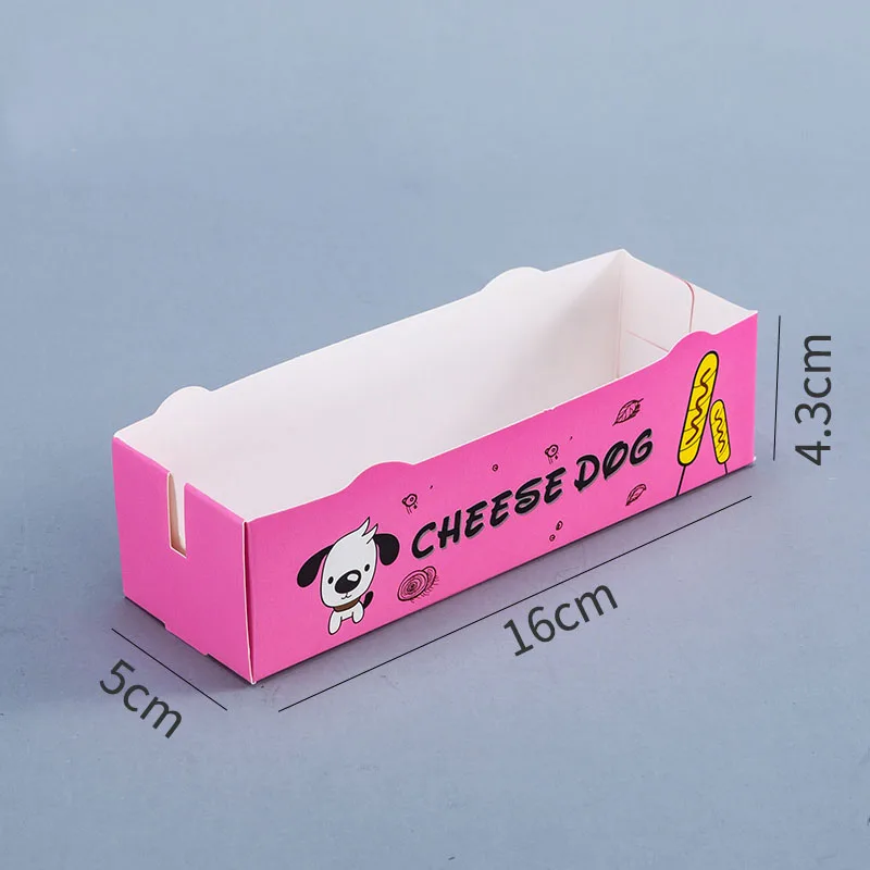 100pcs Hot Dog Packaging Box P – обзор и цена Food Storage Restaurant