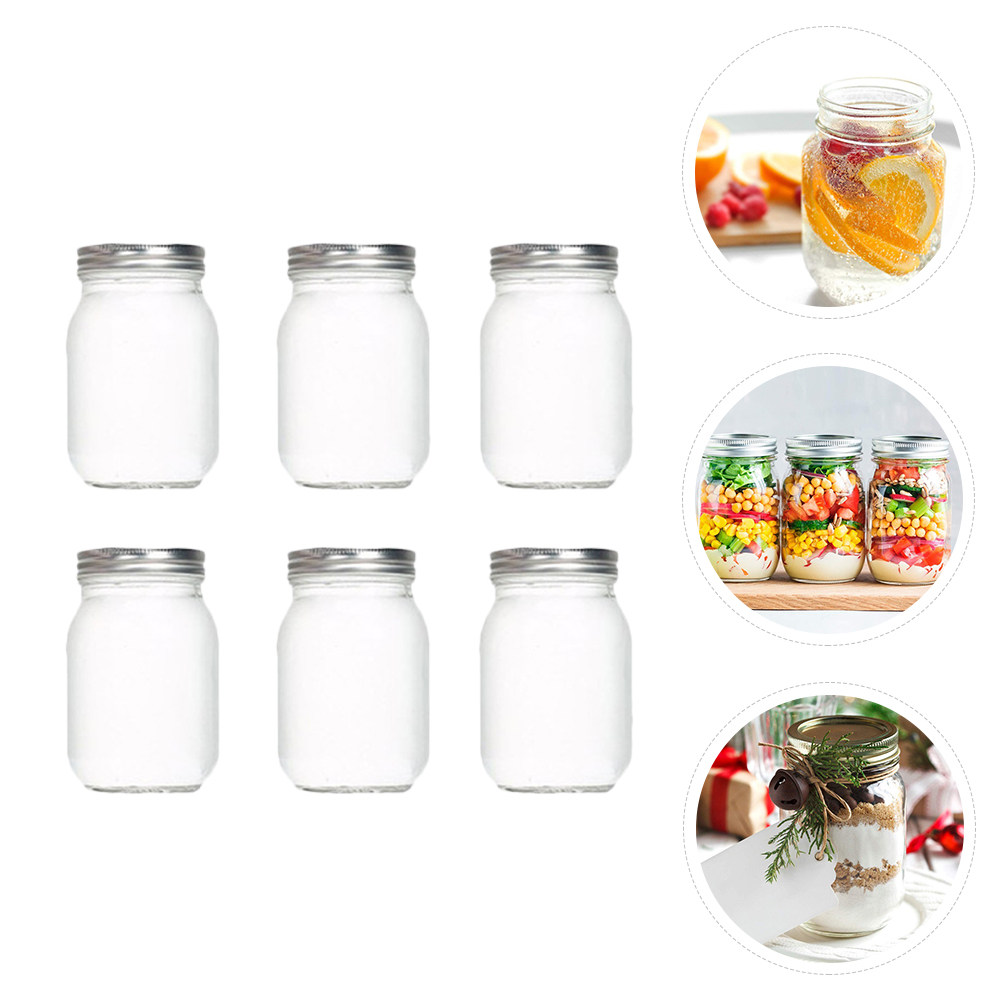 6Pcs Round Glass Food Storage  – обзор и цена Food Storage Glass Round