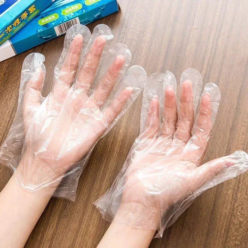 100/200pcs Disposable Gloves B – обзор и цена Food Storage Restaurant