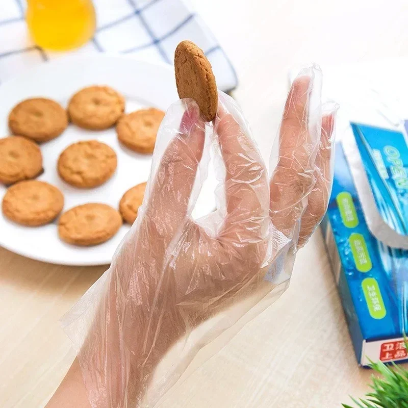 100/200pcs Disposable Gloves B – обзор и цена Food Storage Restaurant