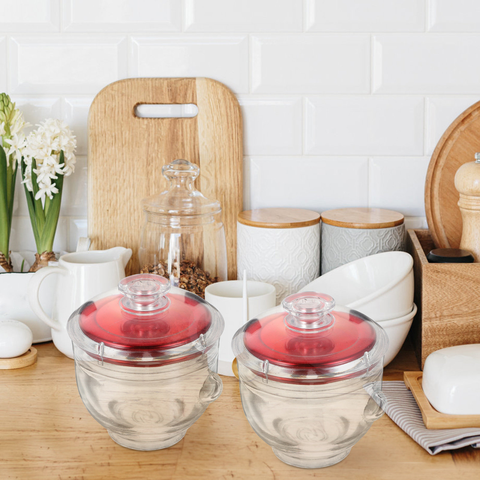 4Pcs Glass Cubilose Bottles Se – обзор и цена Food Storage Jars