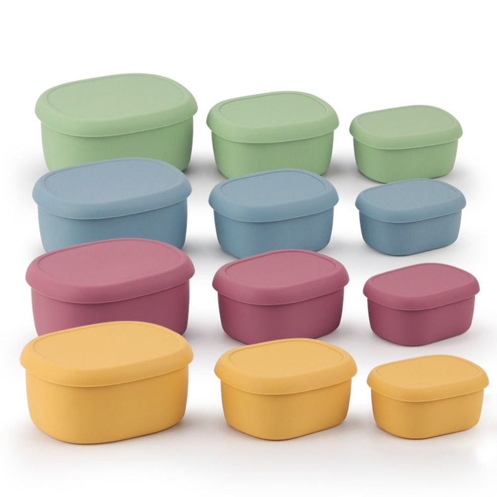 Reusable With Lid Silicone Lun – обзор и цена Food Storage Oven Safe