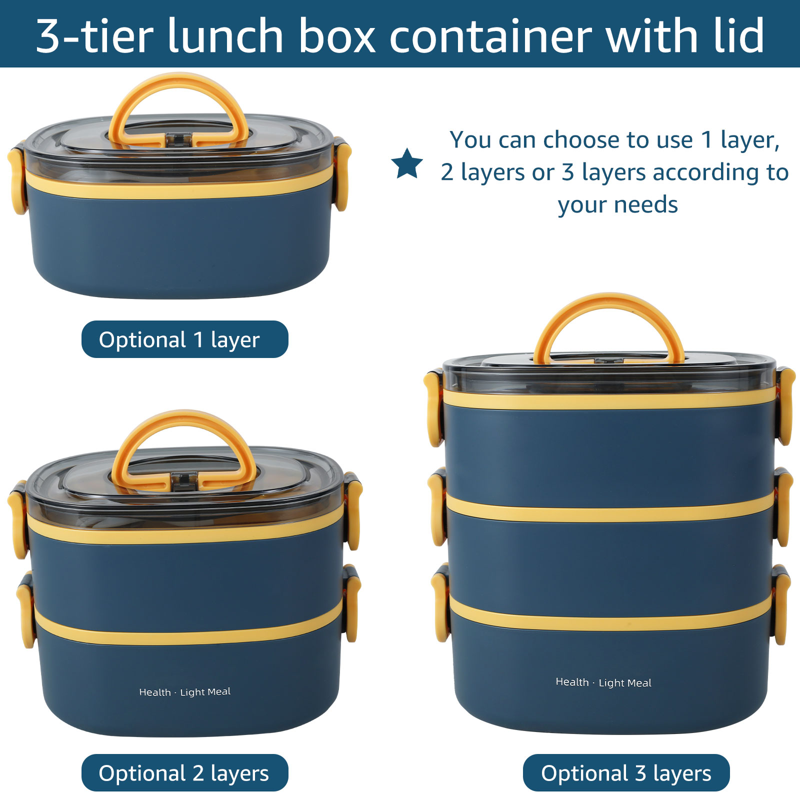Portable adult lunch box 2000M – обзор и цена Food Storage To Keep Warm