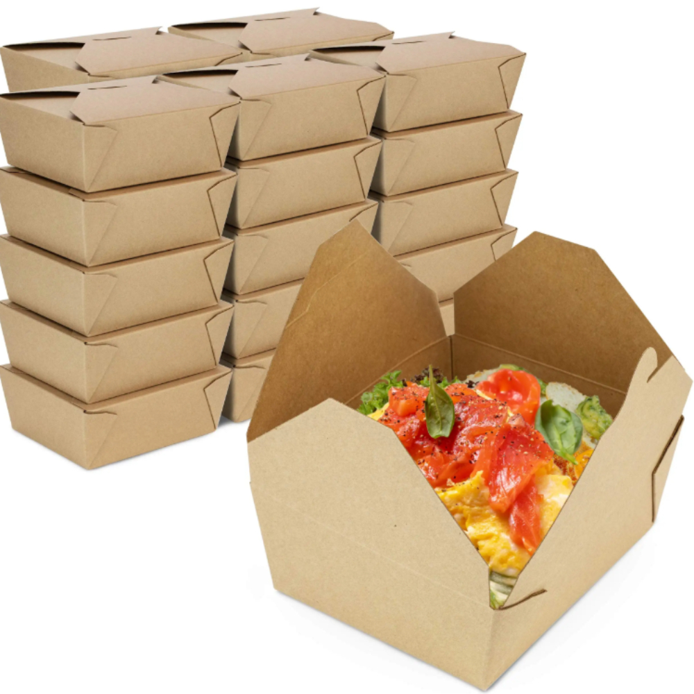 Multiple Disposable Kraft Pape – обзор и цена Food Storage Restaurant