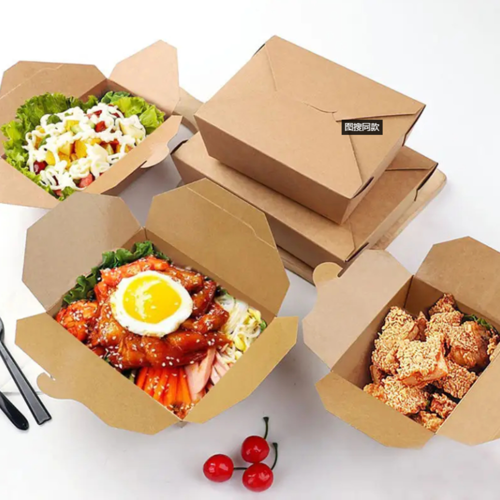 Multiple Disposable Kraft Pape – обзор и цена Food Storage Restaurant