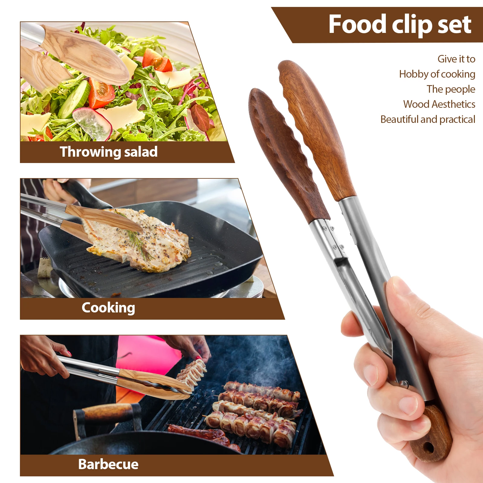 2Pcs Wood Food Tongs Rustproof – обзор и цена Storage Tips For Food