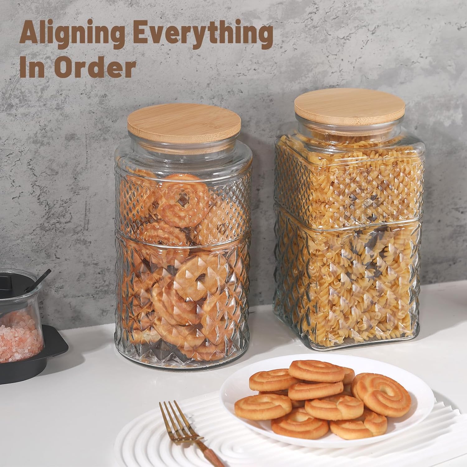 0.7Gallon/2600ml Glass Cookie  – обзор и цена Food Storage Jars