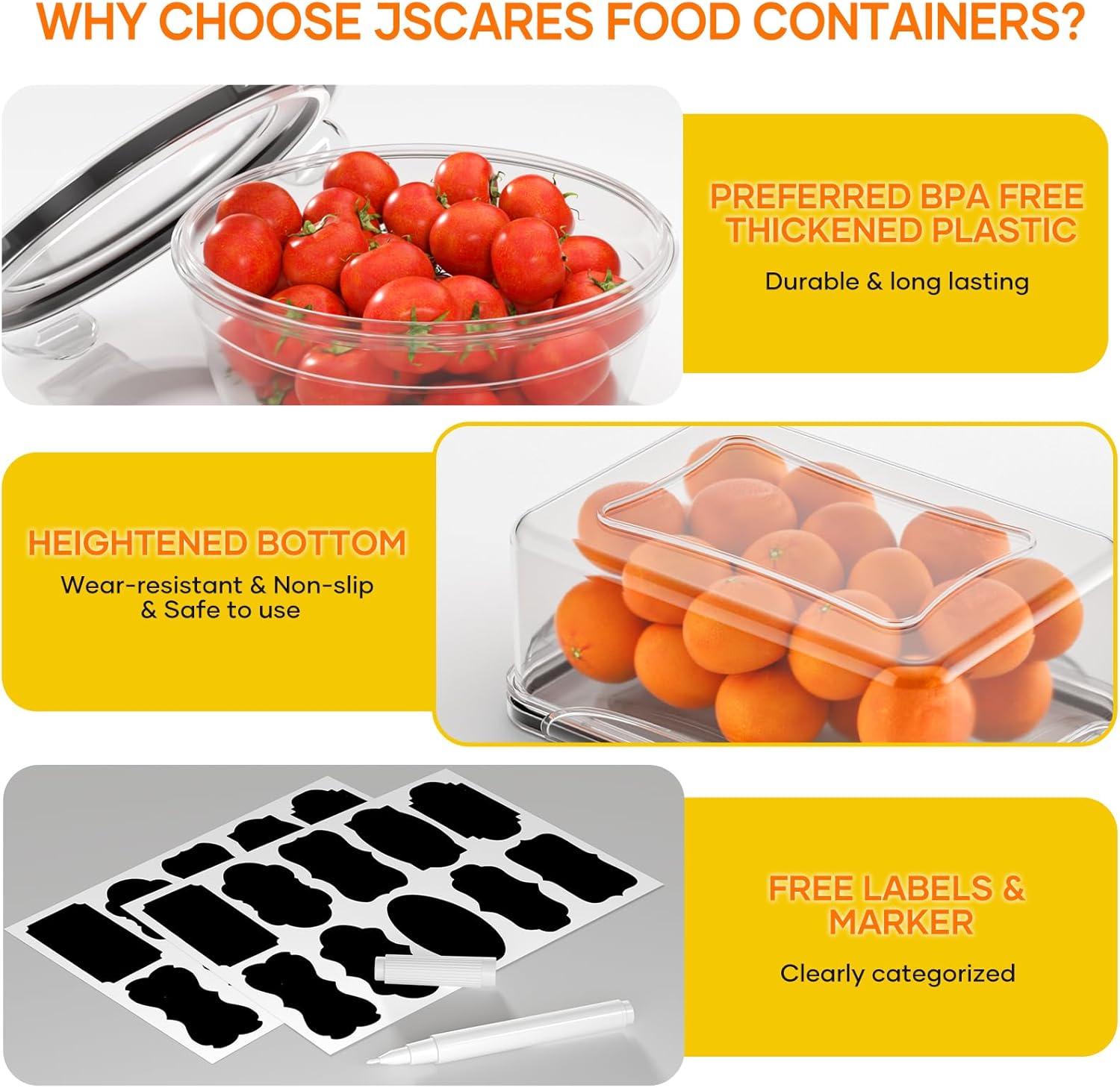 52 PCS Food Storage Containers – обзор и цена Food Storage Meals