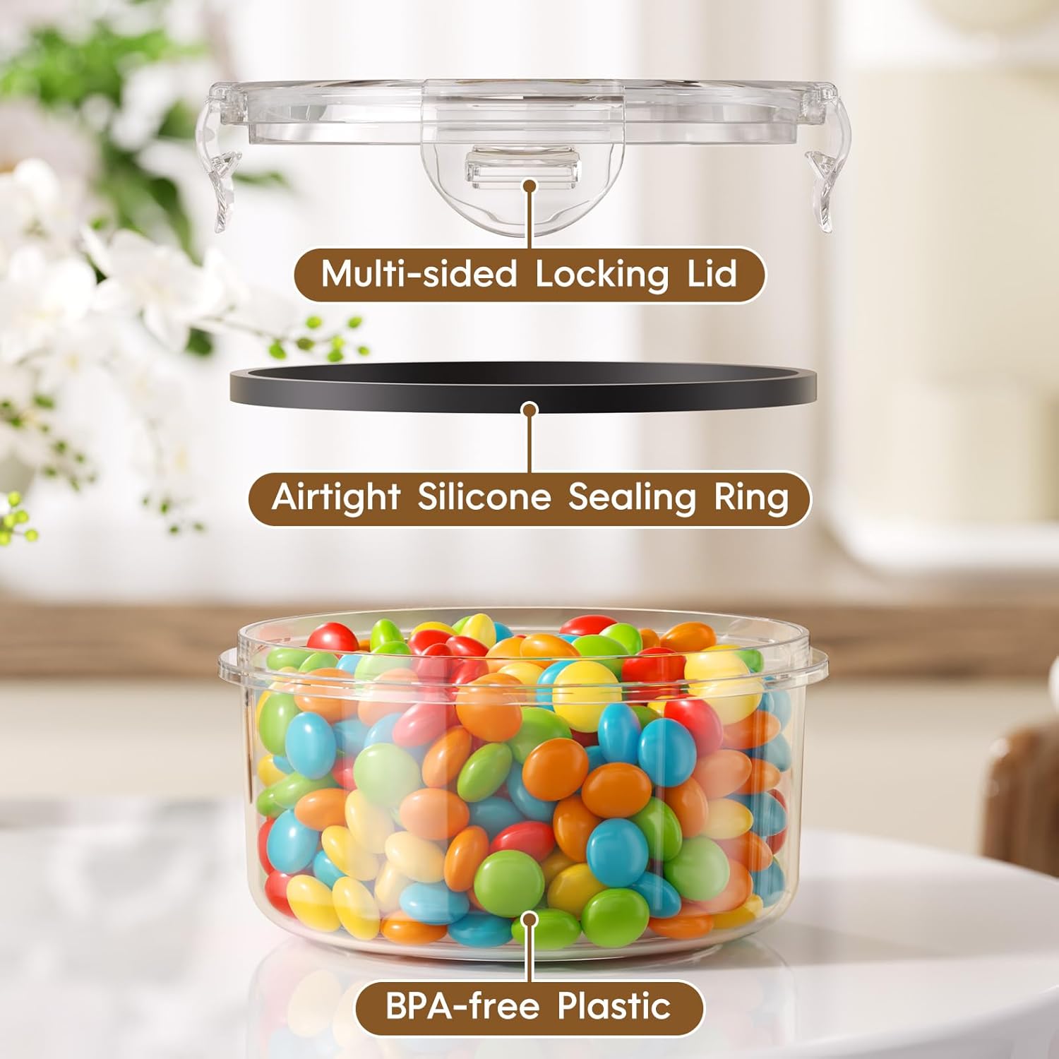 70 Piece Food Storage Containe – обзор и цена Food Storage Kitchen Container Set