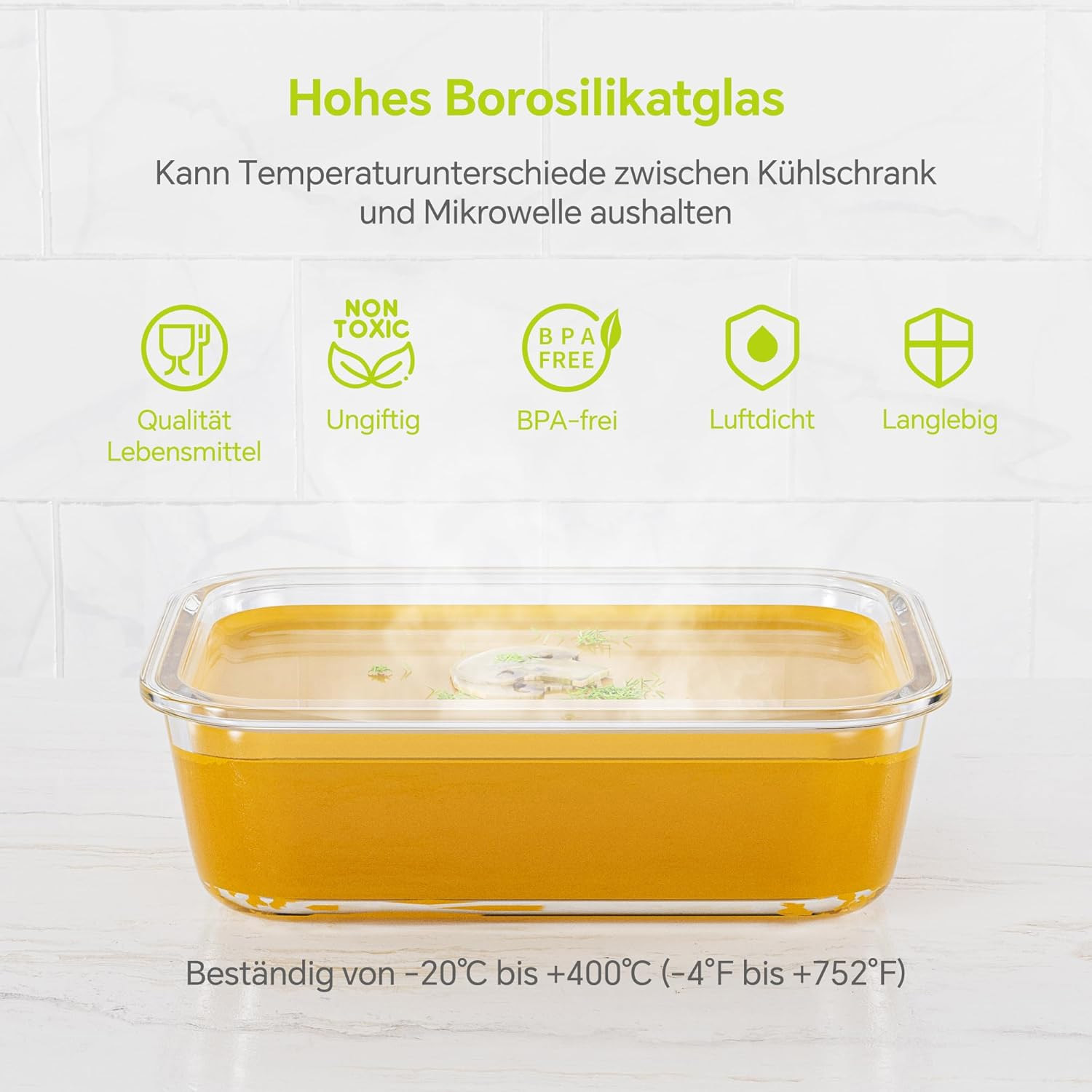 8-Pack Airtight Glass Food Sto – обзор и цена Food Storage Meals