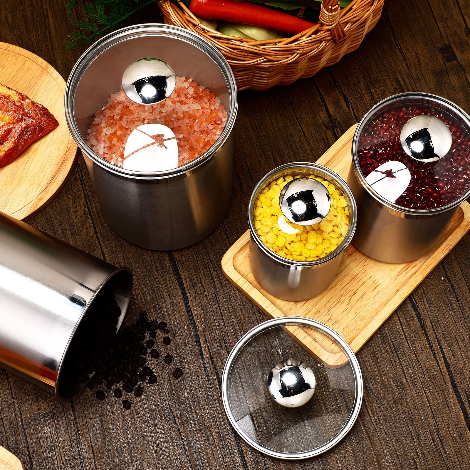 Food Storage Containers Tea Co – обзор и цена Food Storage Stainless Steel Containers