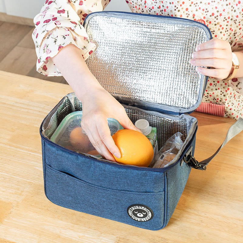 Square Insulated Lunch Bag Alu – обзор и цена Food Storage To Keep Warm