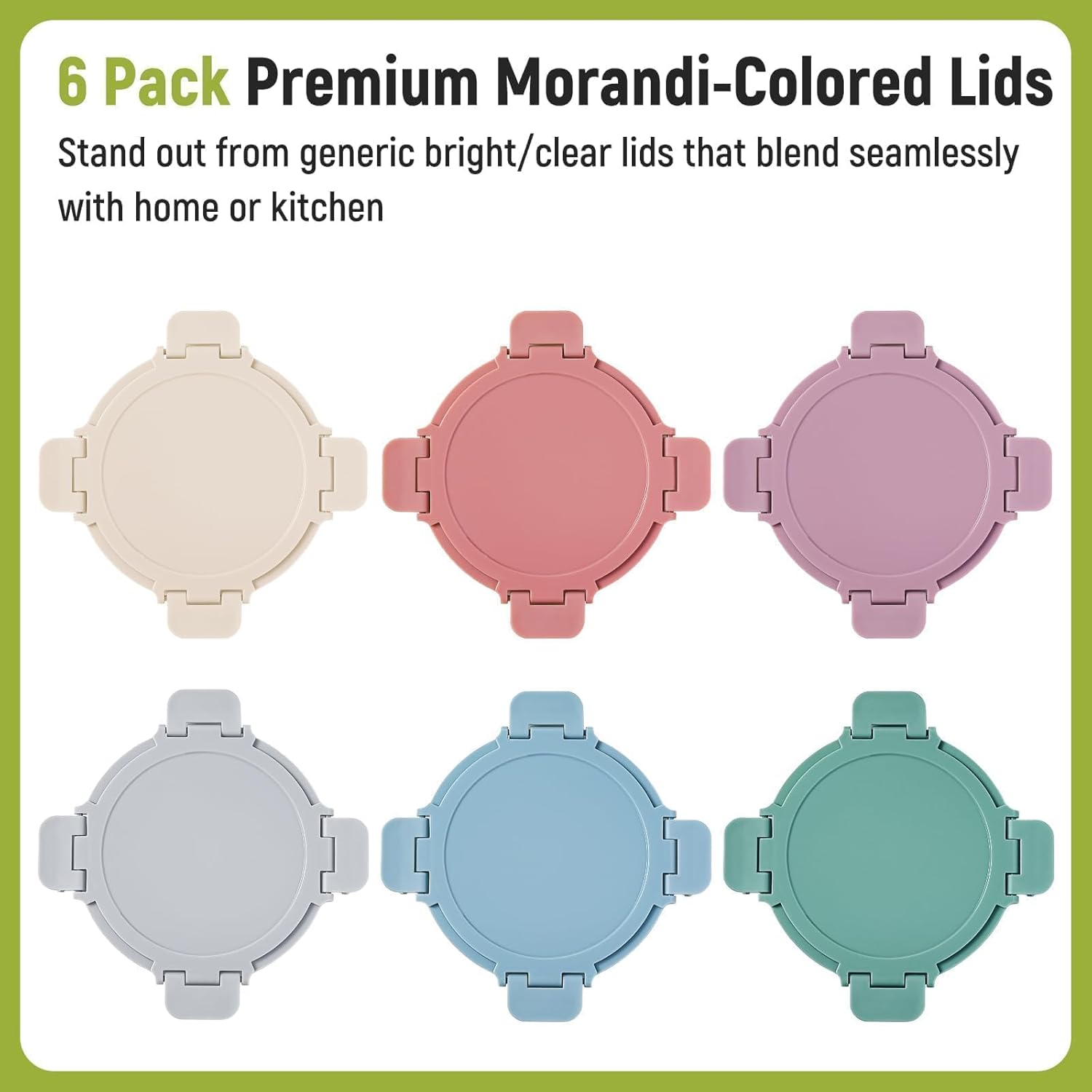 [UPGRADED LID] 6 Sets 3 Cup/24 – обзор и цена Food Storage Jars