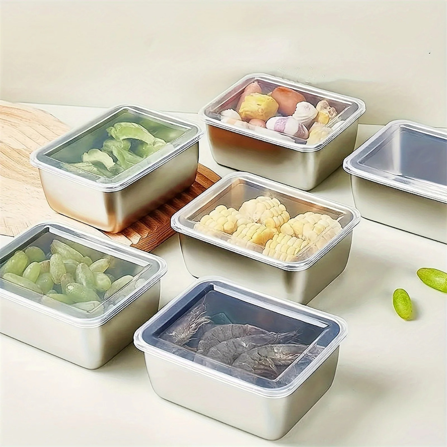 1/3/5pcs Stainless Steel Food  – обзор и цена Food Storage Oven Safe